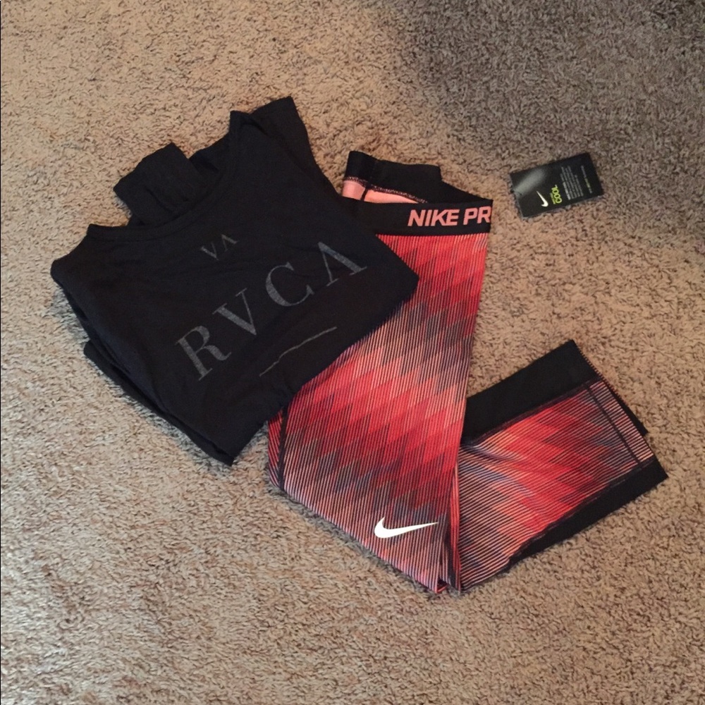 Nike dri fit leggings, size small